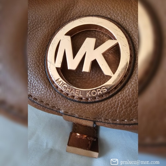 Michael Kors Fulton Leather Satchel - Picture 4 of 6